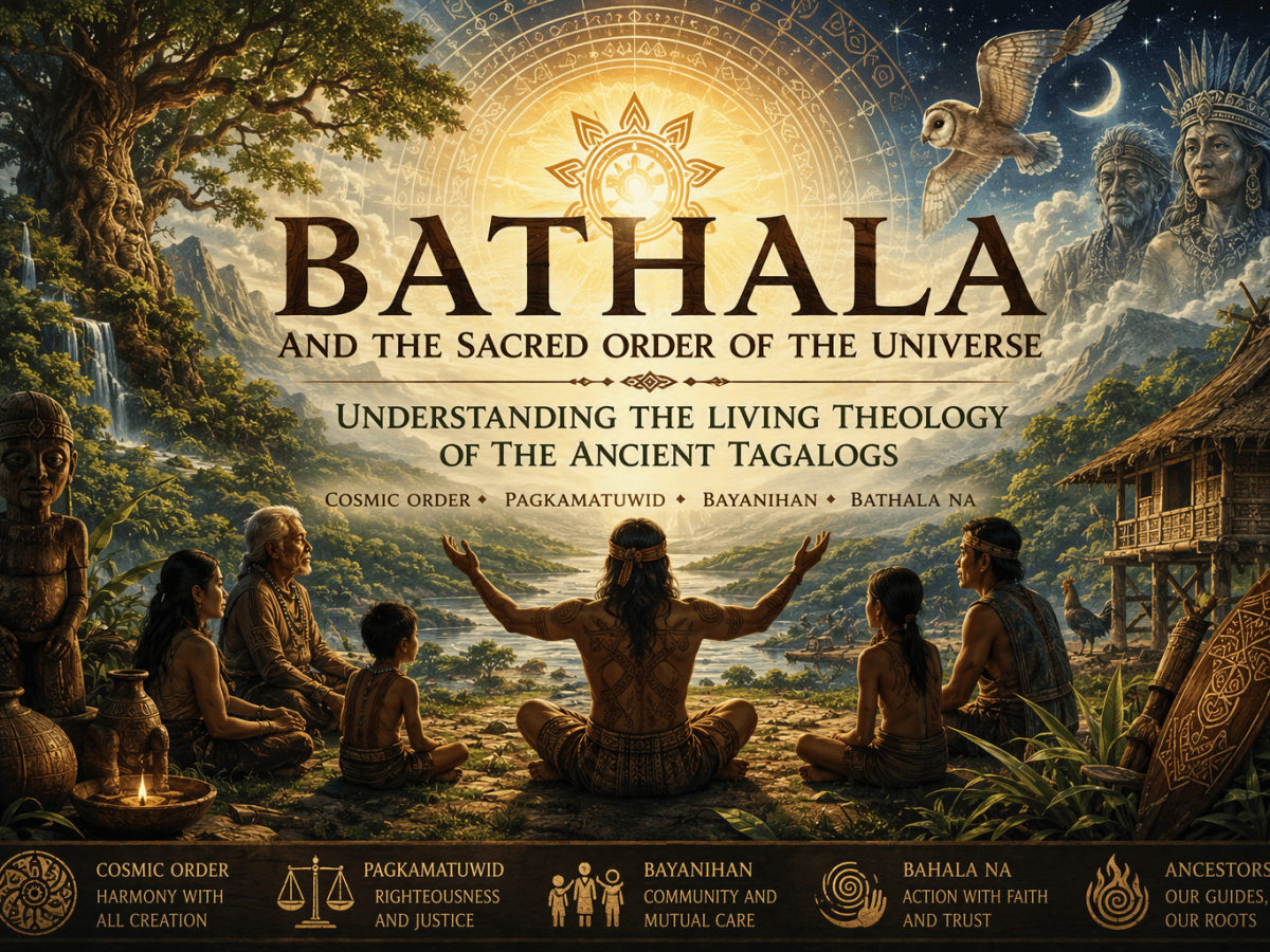 Bathala, Cosmic Order, and the Living Wisdom of the Ancient Tagalogs: An Indigenous Framework of Sacred&nbsp;Living