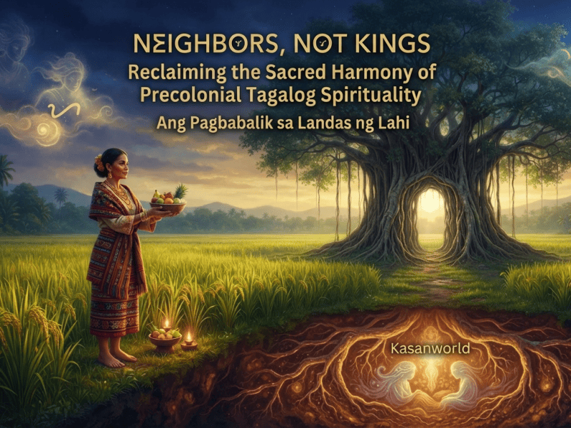 Neighbors, Not Kings: Reclaiming the Sacred Harmony of Precolonial Tagalog&nbsp;Spirituality